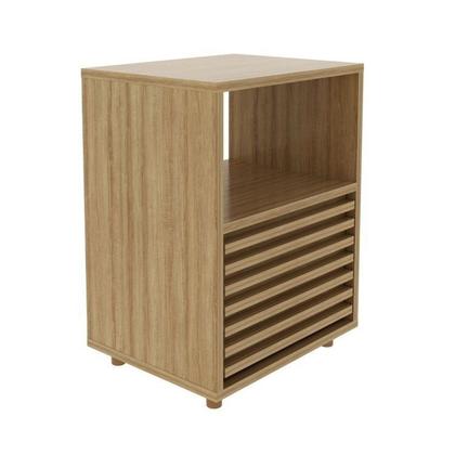 Imagem de Conjunto Cama Casal com 2 Mesas de Cabeceira