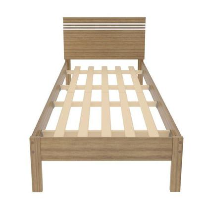 Imagem de Conjunto Cama Solteiro com 1 Mesa de Cabeceira