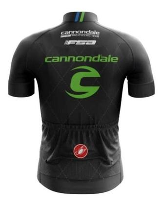 Imagem de Conjunto Camisa Cannondale Bretelle Gel Ciclismo Mtb Bike