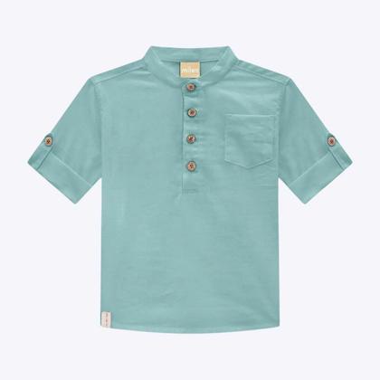 Imagem de Conjunto Camisa Manga Curta e Bermuda Listrada Infantil Menino Milon 2000590