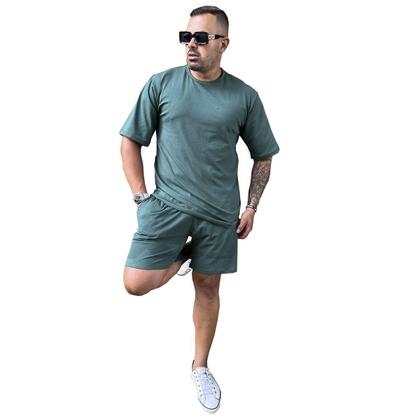 Imagem de Conjunto Camisa Oversized e Short Mauricinho Premium 