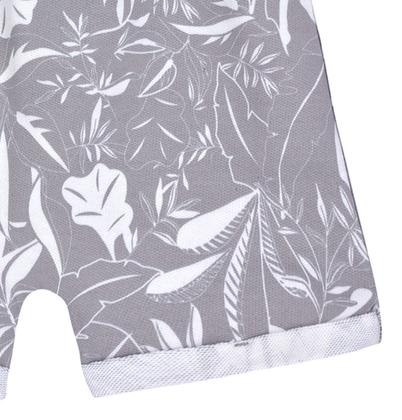 Imagem de Conjunto camiseta C/ Bermuda Estampada Moletom Nº 1 Ao 3