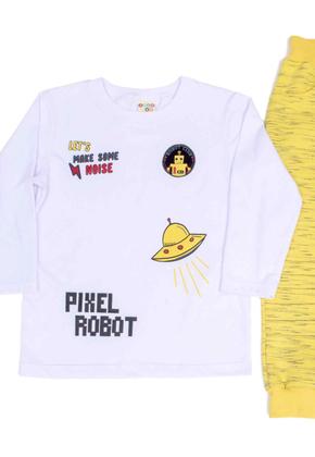 Imagem de Conjunto Camiseta Calça Moletom Jet Have Fun