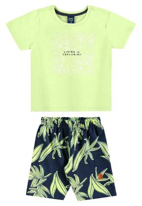 Imagem de Conjunto Camiseta e Bermuda Menino Bee Loop