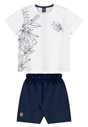 Imagem de Conjunto Camiseta e Bermuda Menino Bee Loop