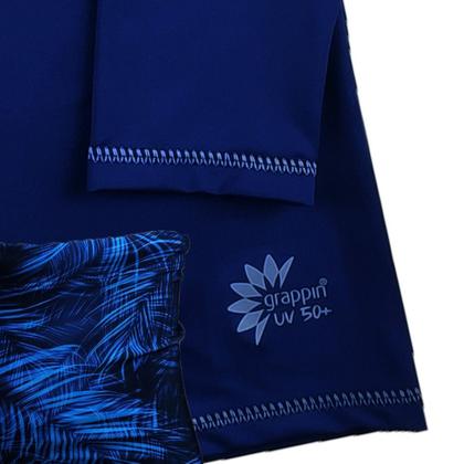 Imagem de Conjunto Camiseta E Sunga Infantil Proteção Solar