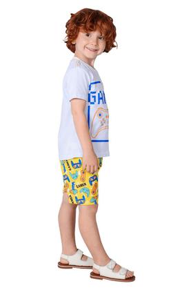 Imagem de Conjunto Camiseta Gamer e Short - Cacau Kids