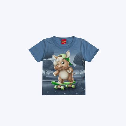 Imagem de Conjunto Camiseta Manga Curta E Bermuda Moletinho Infantil Menino Kyly P1001061 Branco