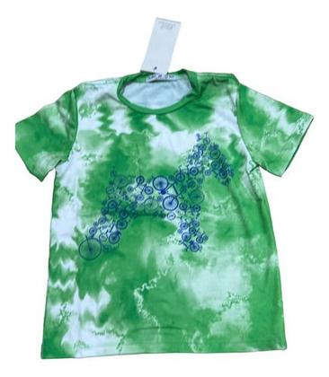 Imagem de Conjunto Camiseta T-shirt Bermuda De Moletom Oliver Verde Verde 12
