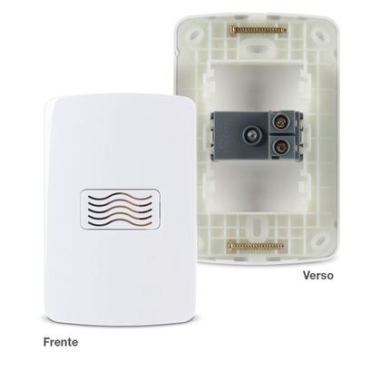 Imagem de Conjunto Campainha Cigarra 220V 4x2 B3 Margirius