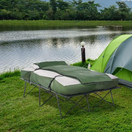 [⭐️bundle sale ⭐️] camping set 2 persons Conjunto Camping Cot Outsunny 192x127x64cm para 2 pessoas - Berço
