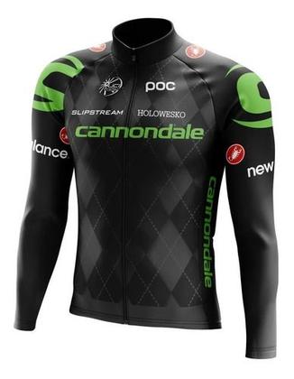 Imagem de Conjunto Cannondale Camisa Manga Longa Bermuda Pernito Mtb