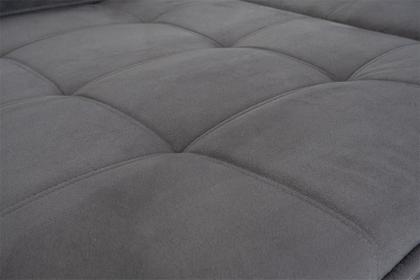 Imagem de Conjunto Canto Amsterdam Cinza c/ Molas Retrátil/Reclinável - King House