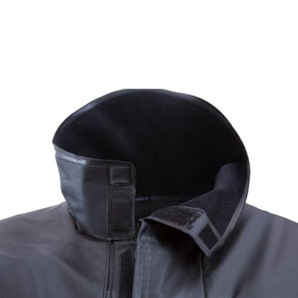 Imagem de Conjunto Capa Chuva Alba Europa Roupa Motoqueiro Impermeável Preto P