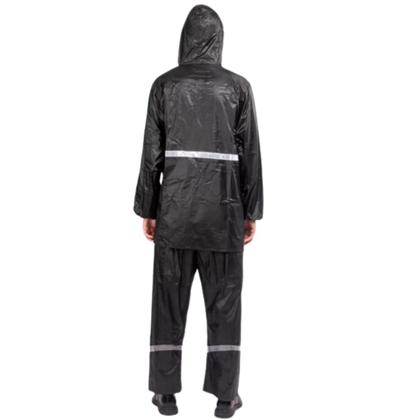 Imagem de Conjunto Capa de Chuva Impermeável Para Motociclista Capa Nylon Imporiente