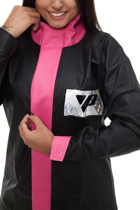 Imagem de Conjunto Capa De Chuva Pvc Feminina Pantaneiro Moto Motoboy