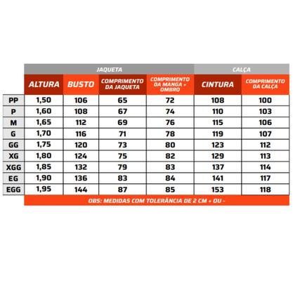 Imagem de Conjunto Capa de Chuva Pvc G Combate c/ Capuz Feminina Preto Refletiva Resistente Zíper Pioneira 2901-F-PRE-G