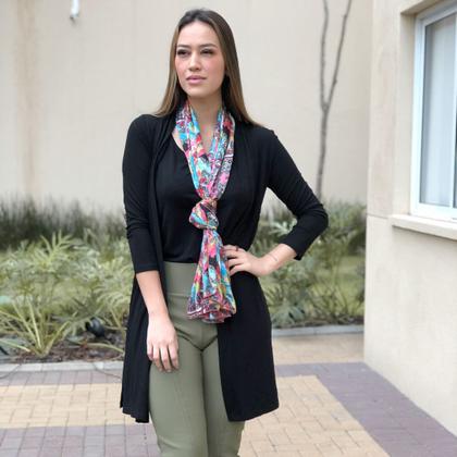 Imagem de Conjunto cardigan c/regata del amo