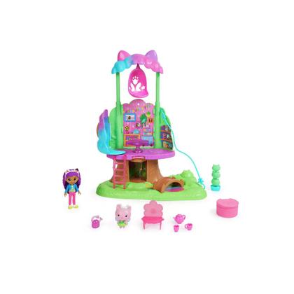 Imagem de Conjunto Casa da Gabbys Dollhouse Kitty Fadinha com Casa na Arvore