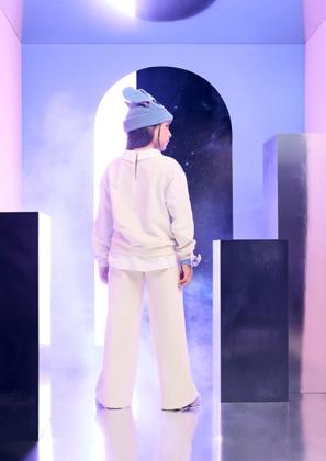 Imagem de Conjunto Casaco e Calça Com Strass Stitch Animê