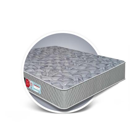 Imagem de Conjunto Castor Espuma D33 Sleep Max Box Baú Max Ultra Suede Bege King Size 193x203x67cm