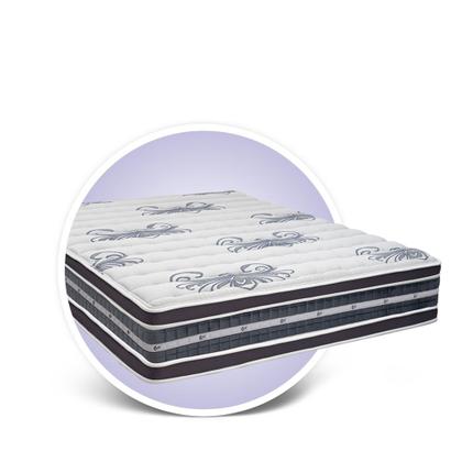 Imagem de Conjunto Castor Silver Star Híbrido Air Double Face Queen Size 158x198x74cm