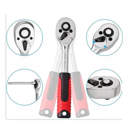 Imagem de Conjunto Chave Catraca 46 Peças Profissional e Completo - Luatek