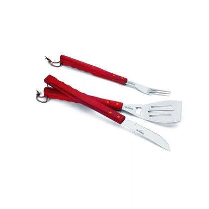 Imagem de Conjunto Churrasco 3Pcs 43cm Etilux