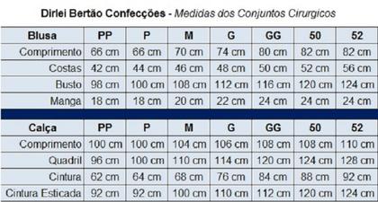 Imagem de Conjunto Cirúrgico Azul Royal Gabardini 100% Poliester Ref:624-11