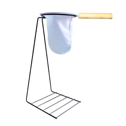 Imagem de Conjunto Coador de Café 32cm Suporte Preto Base para Caneca e Xícara