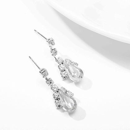 Imagem de Conjunto Colar e Brinco de Brilhante Luxo Festas Casamentos e Debutantes