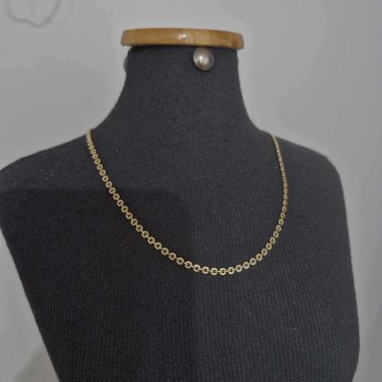 Imagem de Conjunto Colar e Pulseira Semijoia Banhado a Ouro 18k