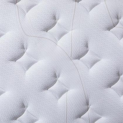 Imagem de Conjunto colchão cama box bege fit solteiro splendor top orthocrin 88x188x69 molas ensacadas espuma certificada