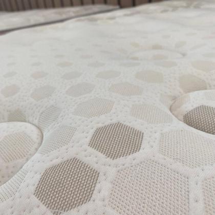 Imagem de Conjunto Colchão Mola Ensacada e Base Box Casal 67x138x188cm Cairo Yescasa