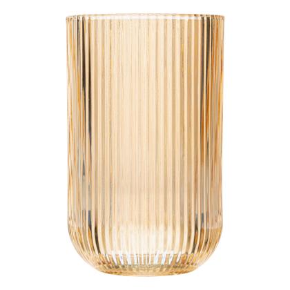 Imagem de Conjunto com 06 Copo Alto Lines 430ml Âmbar Metalizado Vidro - Wolff