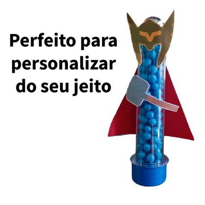 Imagem de Conjunto com 10 Tubetes e 10 Caixinhas  Decoração e Brindes de Festa