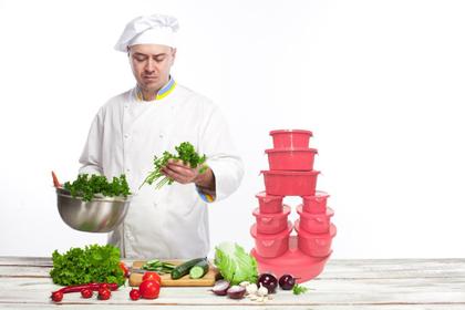 Imagem de Conjunto Com 10 Vasilhas Para Cozinha Com Tampas Multi Uso