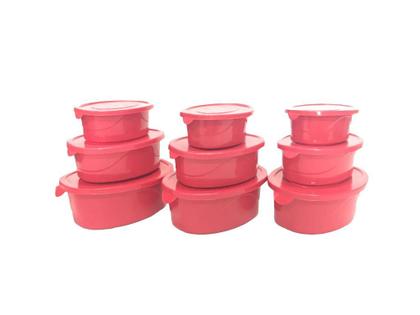 Imagem de Conjunto Com 10 Vasilhas Para Cozinha Com Tampas Multi Uso