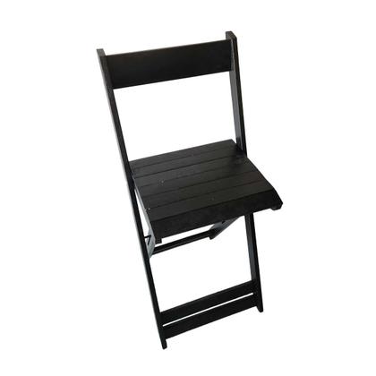 Imagem de Conjunto com 2 Banquetas alta Dobráveis para bar e balcão em madeira Ismalu