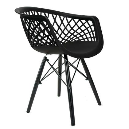 Conjunto com 2 Cadeiras de Jantar Web Preto - Mobly Imagem de Conjunto com 2 Cadeiras de Jantar Web Preto