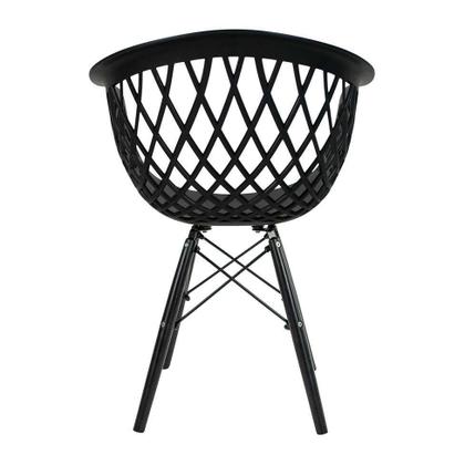 Conjunto com 2 Cadeiras de Jantar Web Preto - Mobly Imagem de Conjunto com 2 Cadeiras de Jantar Web Preto