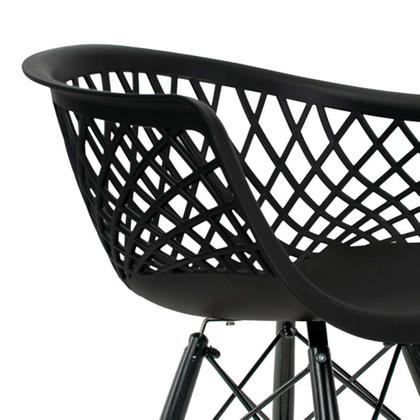 Conjunto com 2 Cadeiras de Jantar Web Preto - Mobly Imagem de Conjunto com 2 Cadeiras de Jantar Web Preto