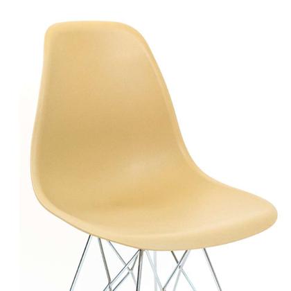 Conjunto com 2 Cadeiras Eames Bege - Emporio Tiffany Imagem de Conjunto com 2 Cadeiras Eames Bege