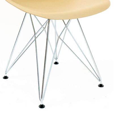 Conjunto com 2 Cadeiras Eames Bege - Emporio Tiffany Imagem de Conjunto com 2 Cadeiras Eames Bege