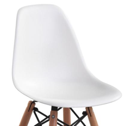 Imagem de Conjunto com 2 Cadeiras Infantis Eames Branco