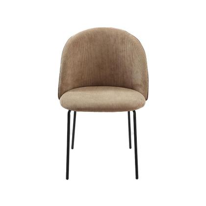 Imagem de Conjunto com 2 Cadeiras Margaret Bege e Café