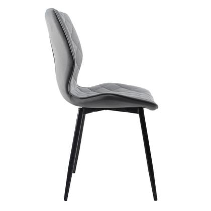 Imagem de Conjunto com 2 Cadeiras Palmer Cinza