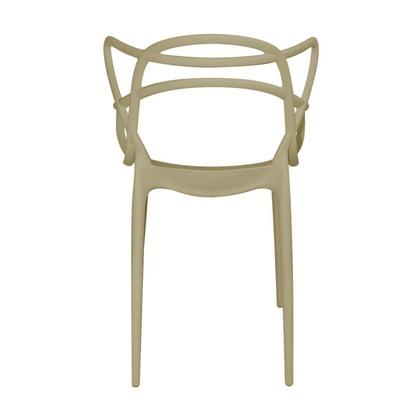 Imagem de Conjunto com 2 Cadeiras para Sala de Jantar Allegra Bege/Fendi