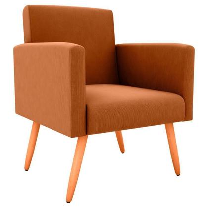 Conjunto Com 2 Poltronas E 1 Puff Dallas Matrix Estampado/terracota Imagem de Conjunto Com 2 Poltronas E 1 Puff Dallas Matrix Estampado/terracota