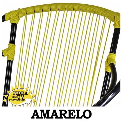 Imagem de Conjunto Com 3 Cadeiras Eclipse De área Amarelo